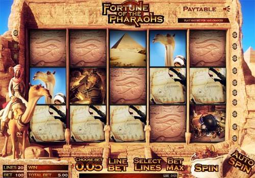 Fortune of the Pharaos slot free play demo