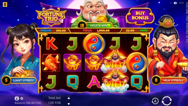 Fortune Trio Minions Of Fu Base Game Screenshot – Showing Features