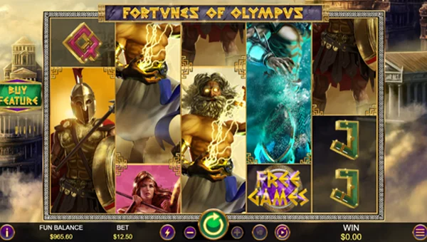 Fortunes of Olympus base game review