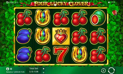 Four Lucky Clover Slot Bgaming Free Play Demo Review Casinogamesonnet Com