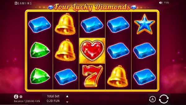 Four Lucky Diamonds base game review