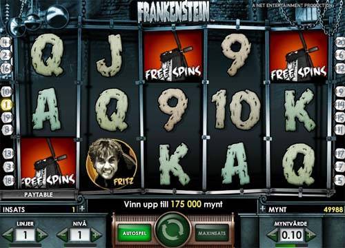 Frankenstein slot free play demo