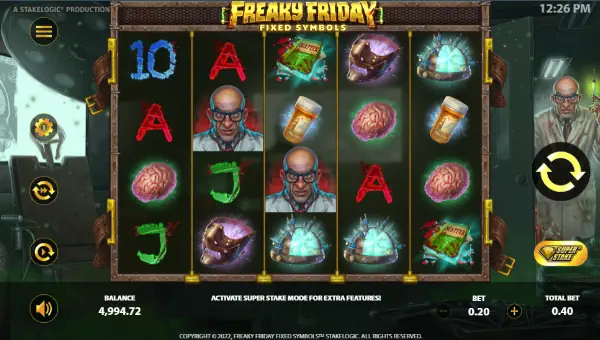 Freaky Friday Fixed Symbols base game review