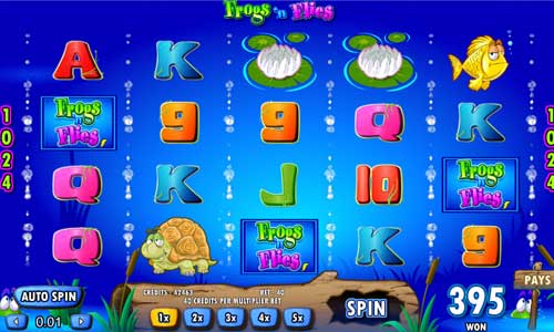 Frogs n Flies slot free play demo