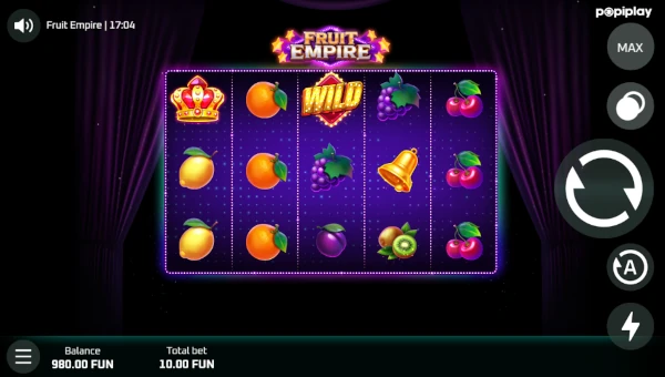 Fruit Empire Base Game Screenshot – Showing Features