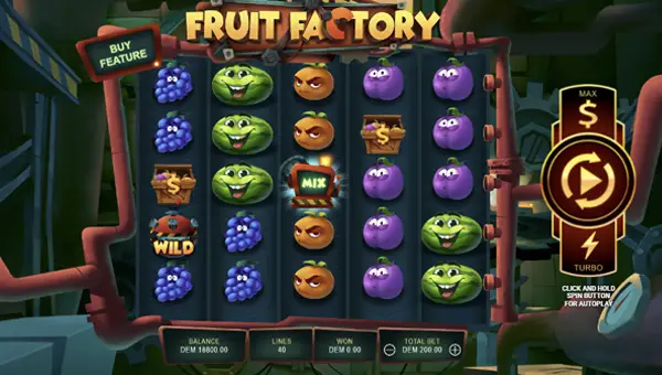Fruit Factory base game review