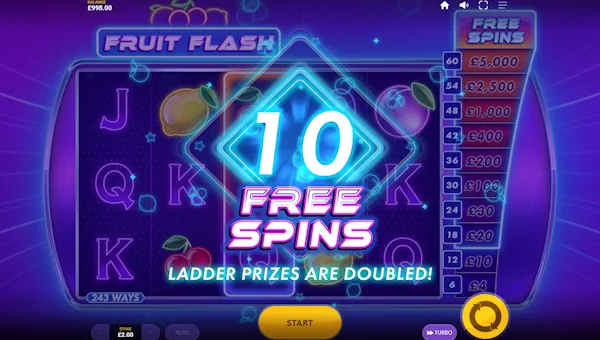 Fruit Flash slot free play demo is not available.
