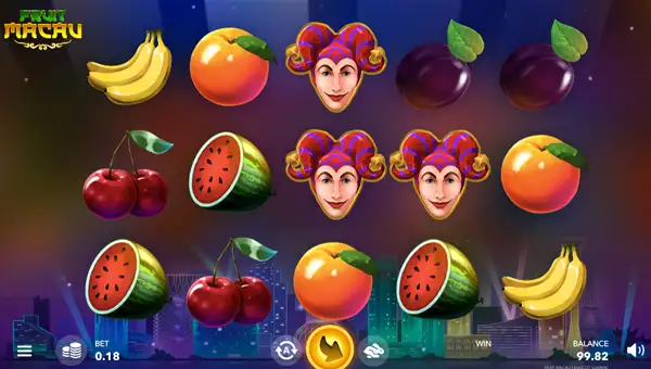 Fruit Macau base game review