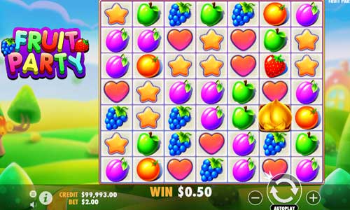 fruit party slot overview and summary