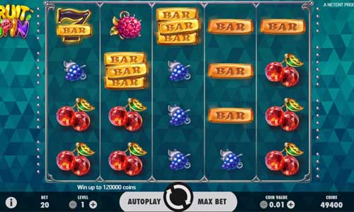 Fruit Spin base game review