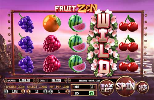 Fruit Zen Videoslot Screenshot