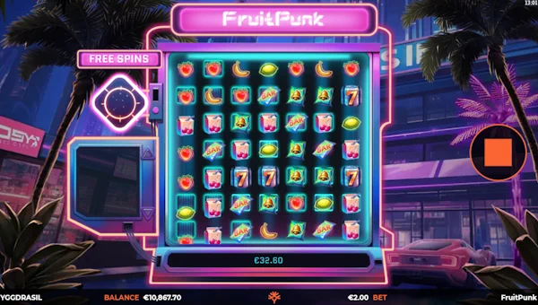FruitPunk bonus game