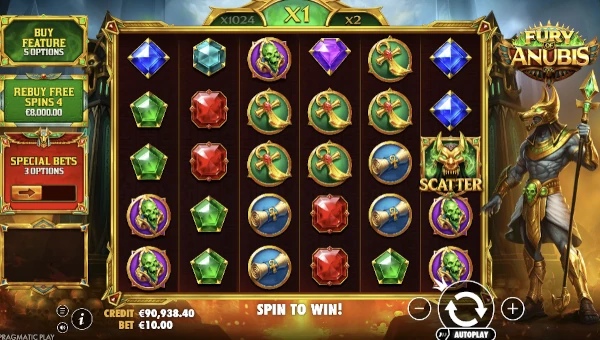 Fury of Anubis Base Game Screenshot – Showing Features