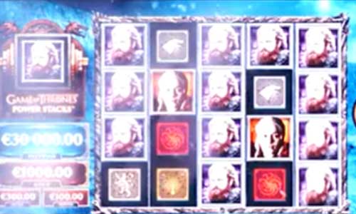 Game of Thrones Power Stacks Videoslot Screenshot