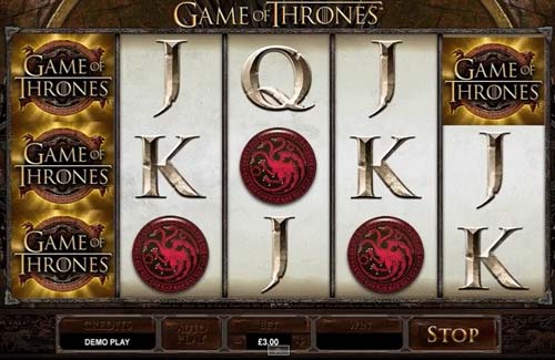 game of thrones slot review