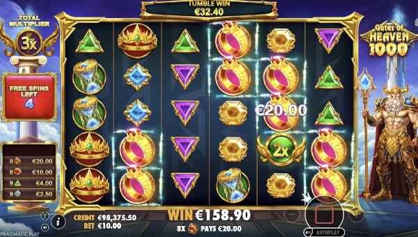 Gates of Heaven 1000 Bonus Game – Free Spins Features