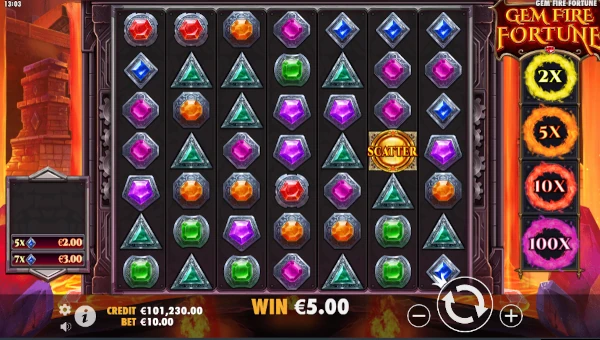 Gem Fire Fortune base game review