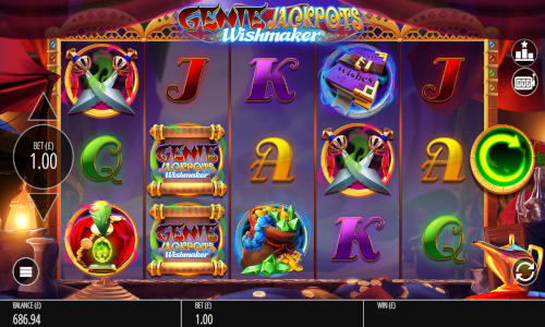 genie jackpots wishmaker slot overview and summary