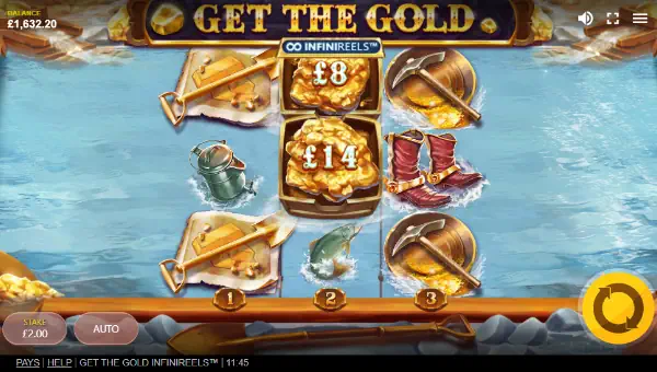 Get the Gold Infinireels Videoslot Screenshot
