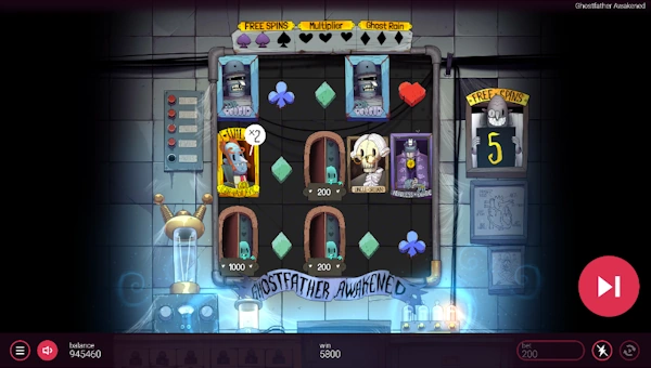 Ghostfather Awakened bonus game