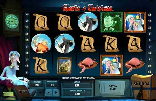 Ghosts of Christmas slot free play demo