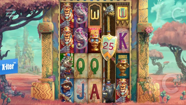 Giraffalot Slot Base Game Screenshot