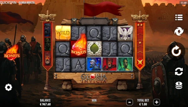 Gloria Invicta Base Game Screenshot – Showing Features