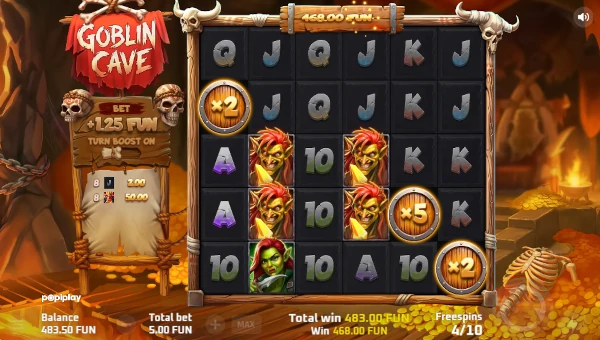 Goblin Cave Bonus Game – Free Spins Features