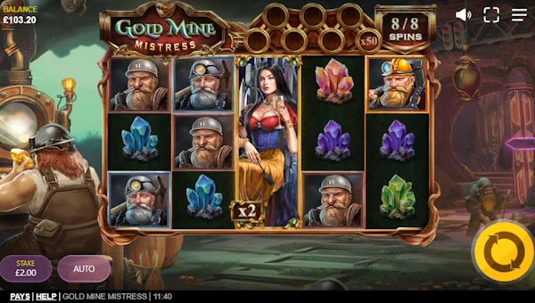 Gold Mine Mistress base game review