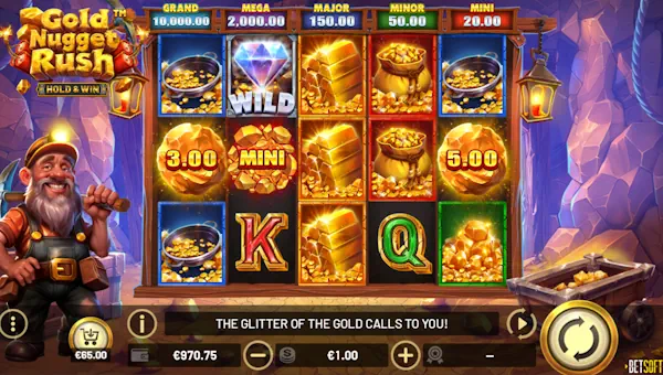 Gold Nugget Rush base game review