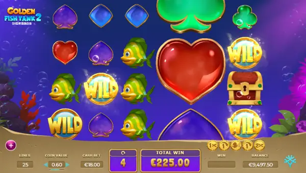 Golden Fish Tank 2 free spins