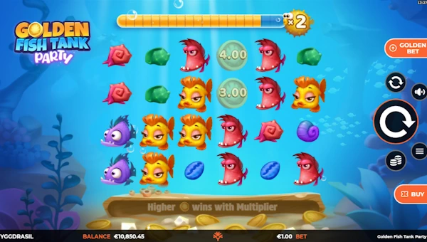 Golden Fish Tank Party base game review