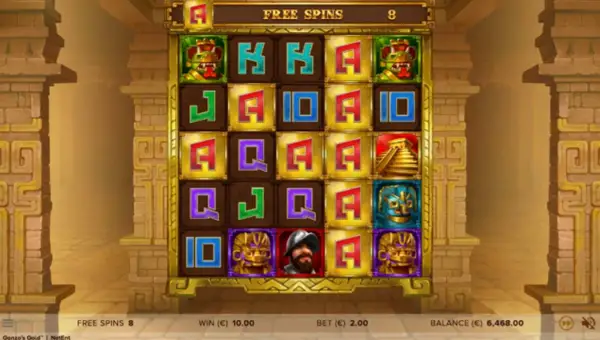 Gonzos Gold free spins