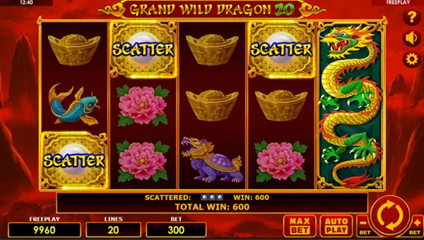 Grand Wild Dragon 20 base game review