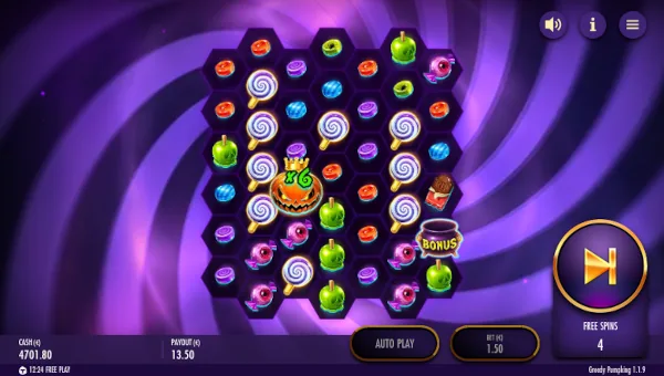 Greedy Pumpking Bonus Game – Free Spins Features