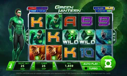 Green Lantern slot