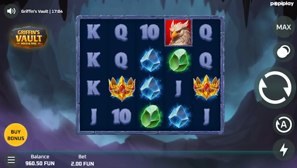 Griffins Vault Base Game Screenshot – Showing Features