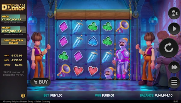 Groovy Knights Dream Drop base game review