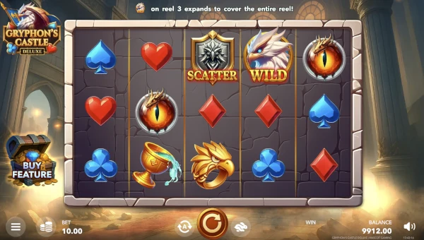 Gryphons Castle Deluxe Base Game Screenshot – Showing Features