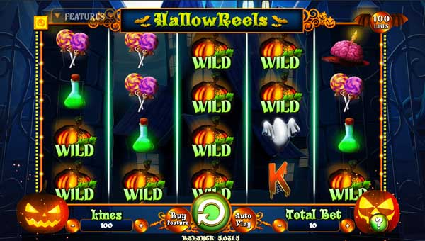 Hallow Reels base game review