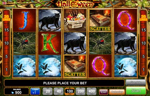 Halloween slot free play demo