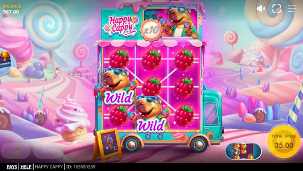 Happy Cappy Bonus Game – Free Spins Features