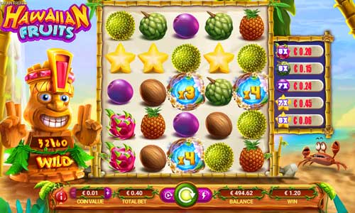 hawaiian fruits slot overview and summary