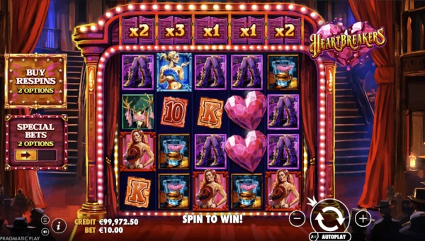 Heartbreakers Base Game Screenshot – Showing Features