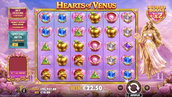 Hearts of Venus Base Game Screenshot – Showing Features