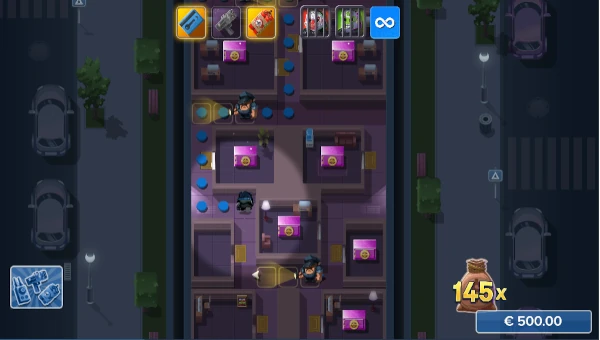 Heist Guys bonus game