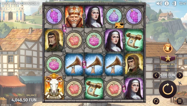 Holy Hand Grenade 2 Base Game Screenshot – Showing Features
