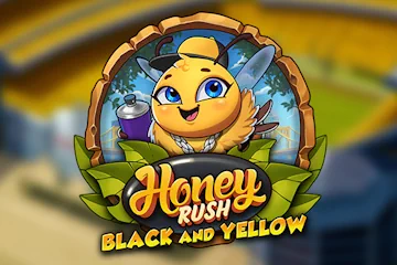 Honey Rush Black and Yellow Slot Game
