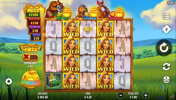 Honeylocks Pots Base Game Screenshot – Showing Features