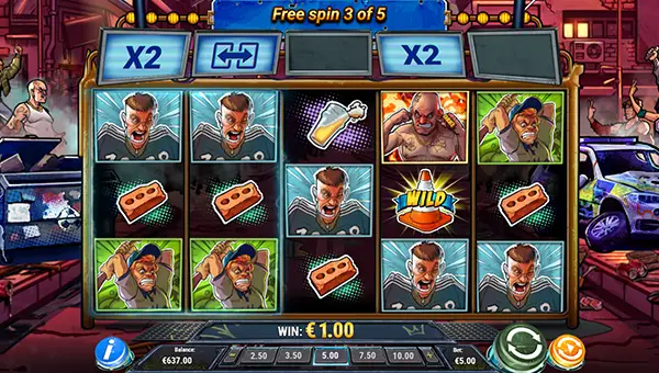 Hooligan Hustle free spins